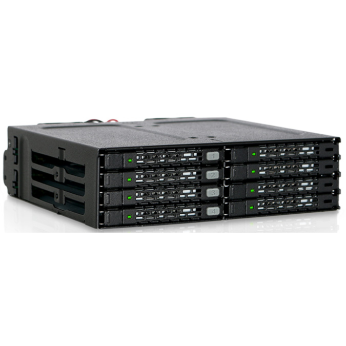 Icy Dock MB998IP-B Einbaurahmen, schwarz