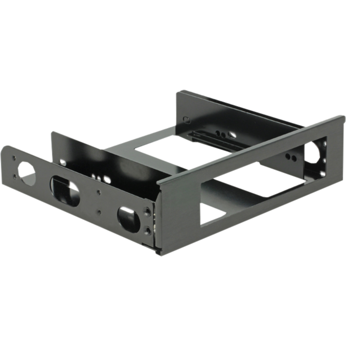 DeLOCK 5,25" Einbaurahmen für 1x 3.5", schwarz