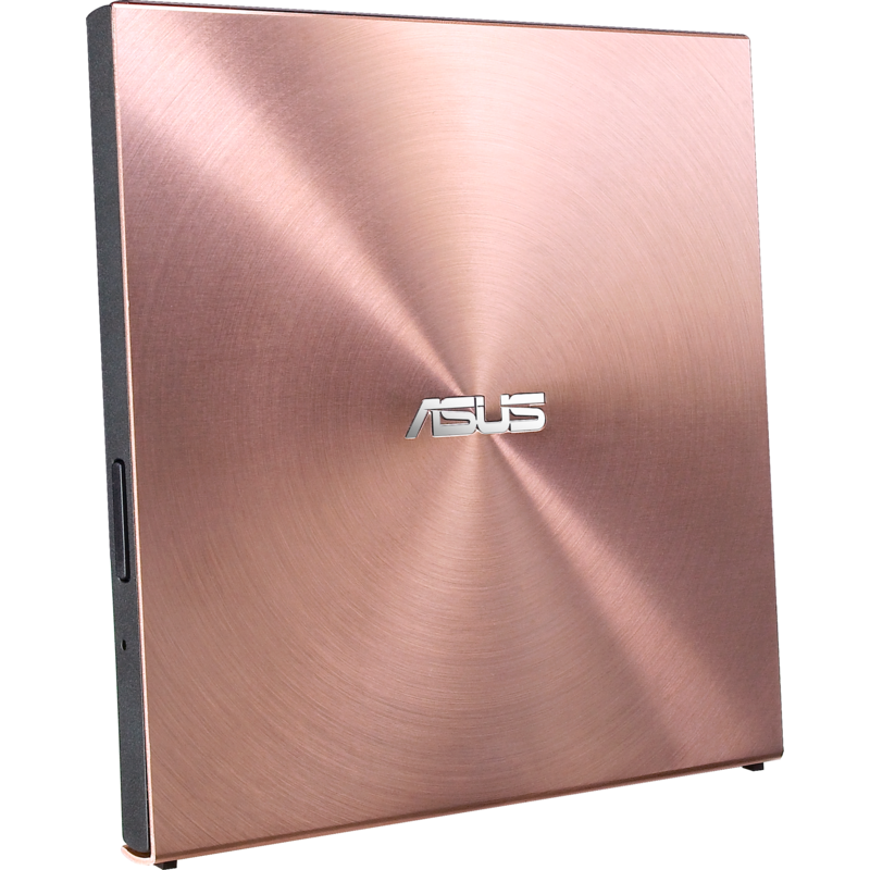 ASUS SDRW-08U5S-U externer DVD-Brenner, roségold, USB 2.0, M-DISC