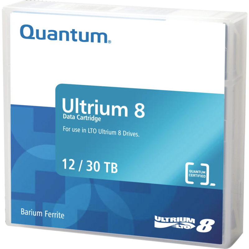 Quantum LTO-8 Medium 12 TB Streamer-Medium, 1er Pack
