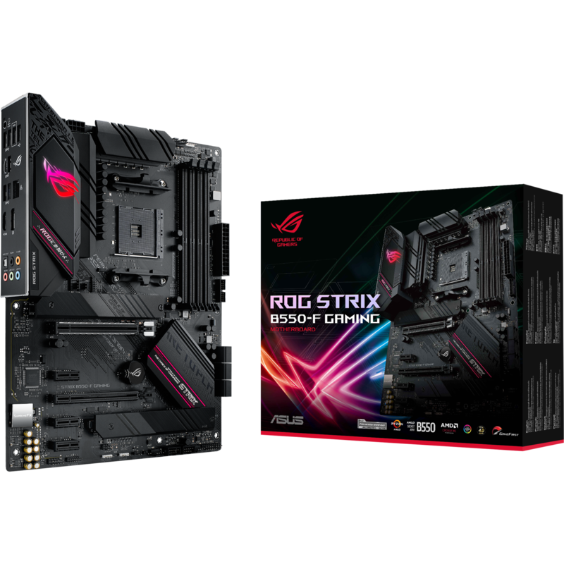 ASUS ROG STRIX B550-F GAMING Mainboard, schwarz