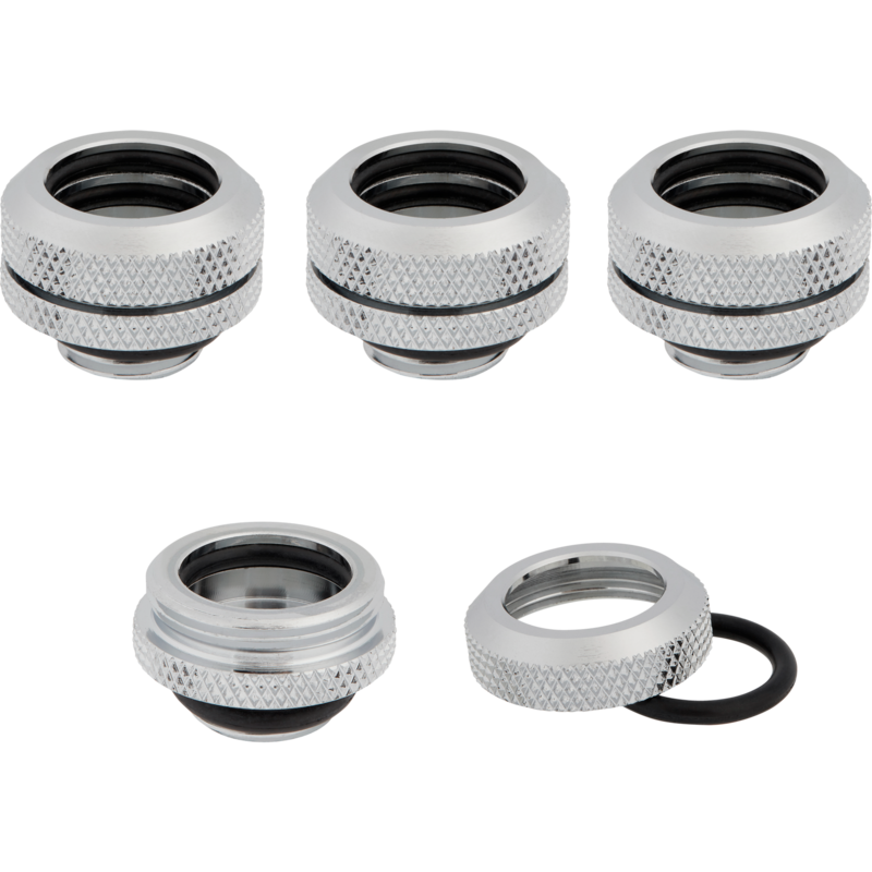 Corsair Hydro X Series XF Hardline-Armatur, AD 14 mm, Viererpack Verbindung