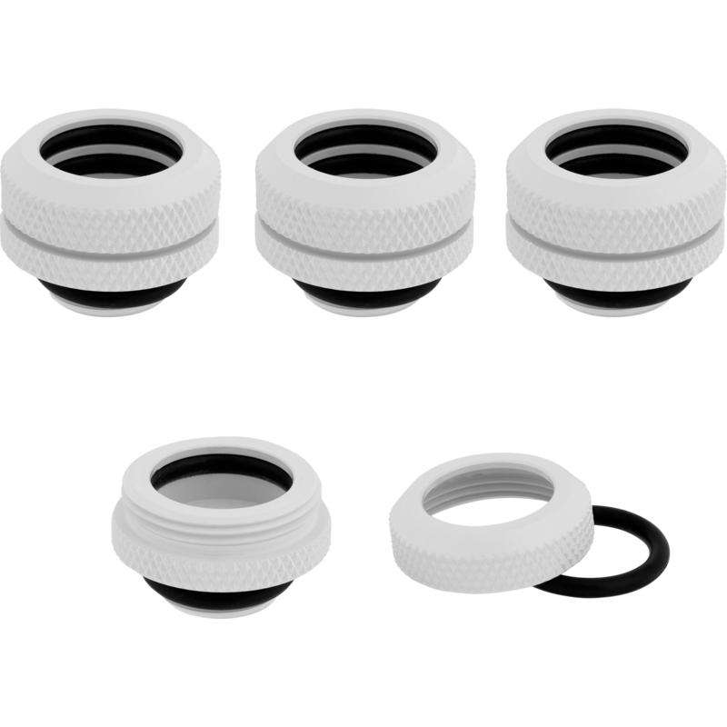 Corsair Hydro X Series XF Hardline-Armatur, AD 14 mm, Viererpack Verbindung