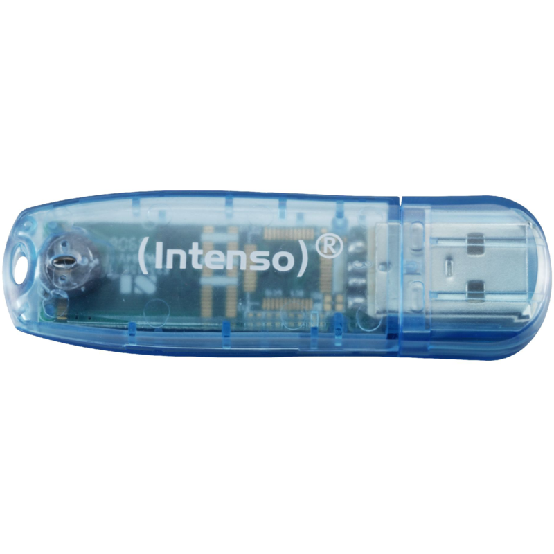 Intenso Rainbow Line 4 GB USB-Stick, blau