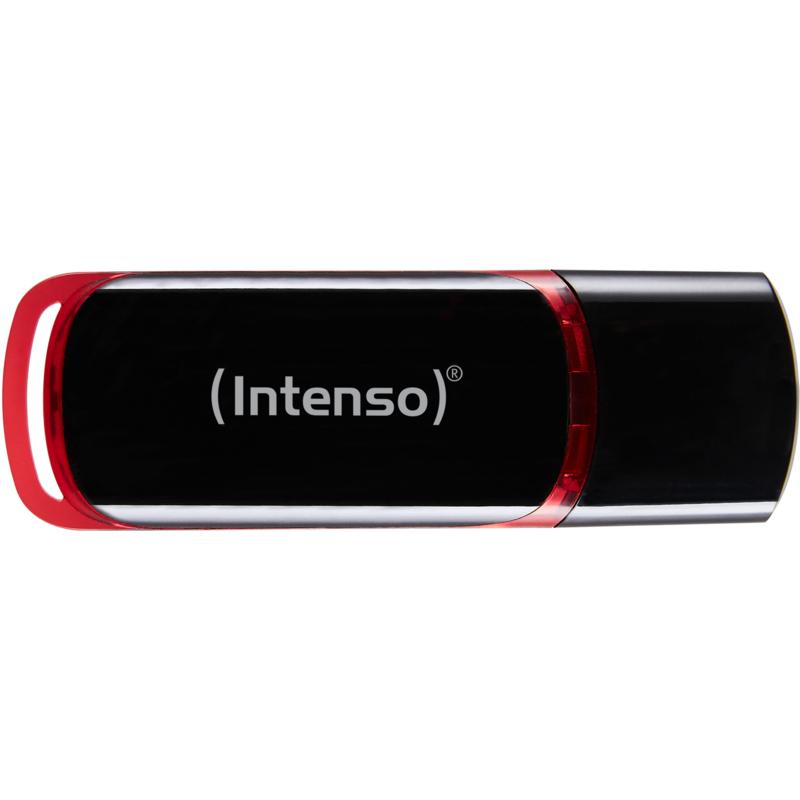 Intenso Business Line 16 GB USB 2.0 USB-Stick, schwarz/rot, 3511470
