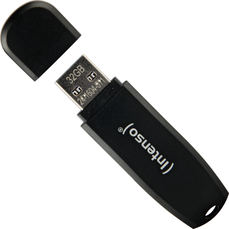 Intenso Speed Line 32 GB USB-Stick, schwarz, USB-A 3.2 Gen 1