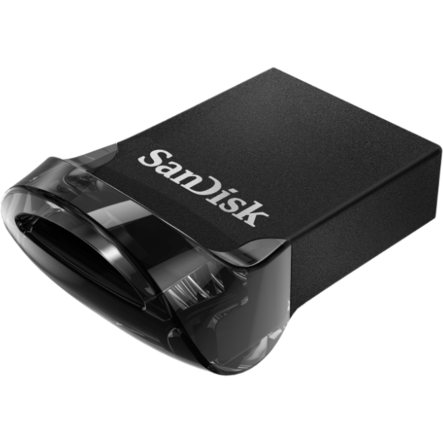 SanDisk Ultra Fit 64 GB USB-Stick, schwarz, USB-A 3.1