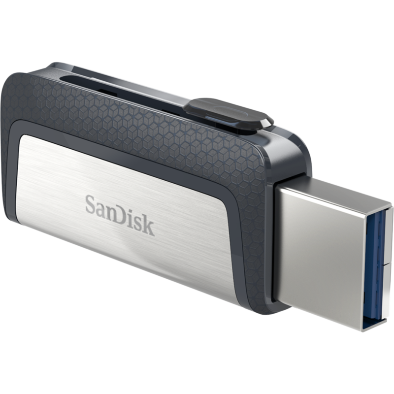 SanDisk Ultra Dual USB Typ-C Laufwerk 64 GB USB-Stick, USB-A 3.2 Gen 1, USB-C