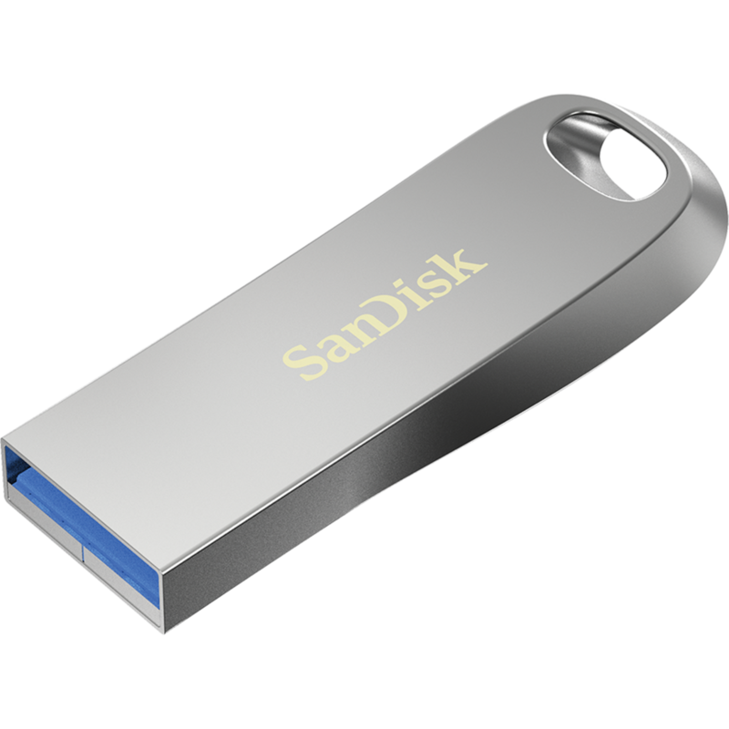 SanDisk Ultra Luxe 128 GB USB-Stick, silber, USB-A 3.2 Gen 1