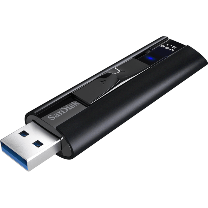SanDisk Extreme Pro 256 GB USB-Stick, schwarz, USB-A 3.2 Gen 1