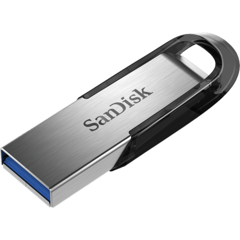 SanDisk Ultra Flair 256 GB USB-Stick, silber/schwarz, USB-A 3.2 Gen 1