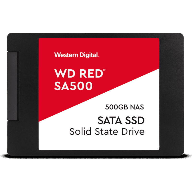 WD Red SA500 SSD 500 GB, SATA 6 Gb/s, 2,5"