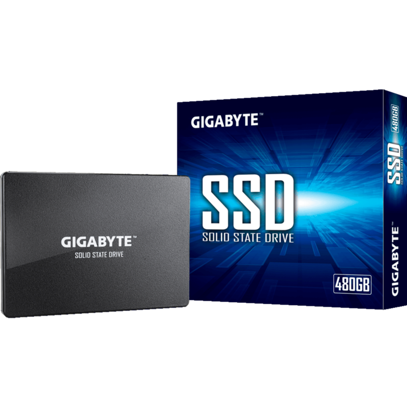 GIGABYTE SSD 480 GB, schwarz, SATA 6 Gb/s, 2,5"