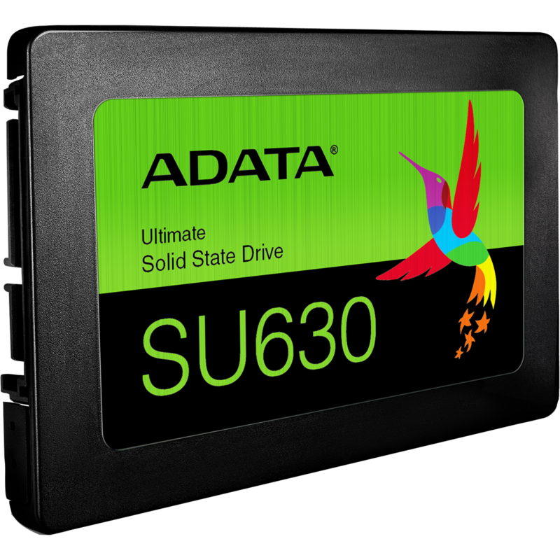 ADATA SU630 960 GB SSD, schwarz, SATA 6 Gb/s, 2,5"
