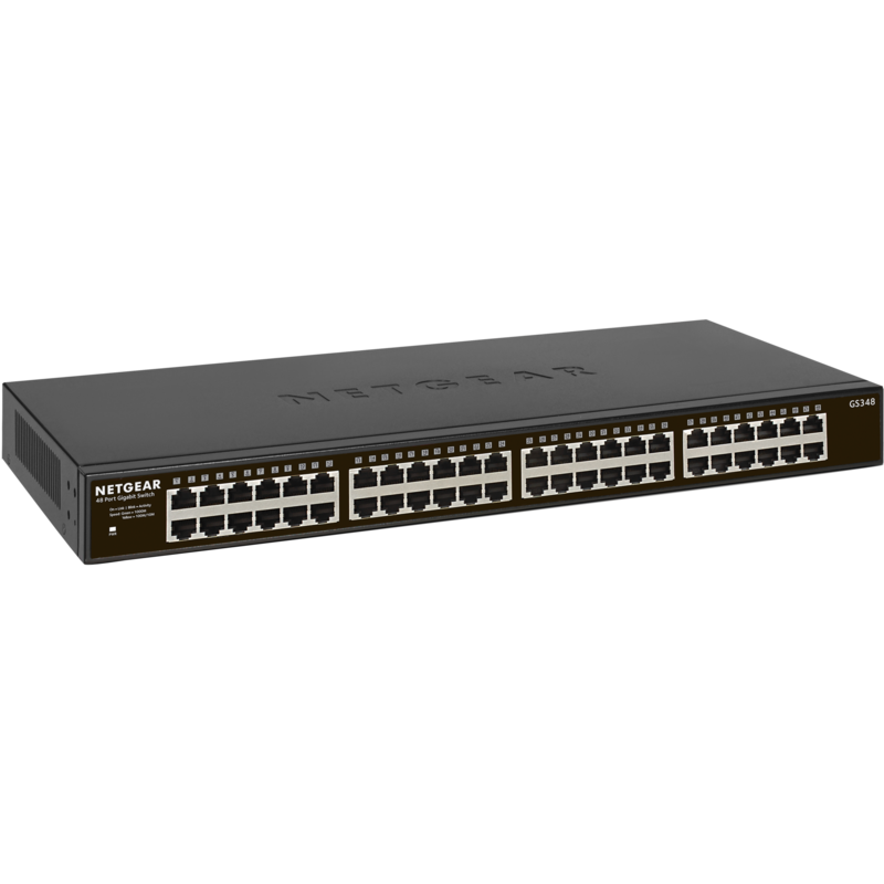 Netgear GS348 Switch, 48 Ports