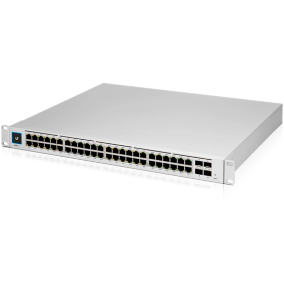 Ubiquiti USW-Pro-48-POE Switch, grau, 600W PoE Budget