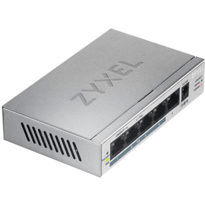 Zyxel GS1005HP Switch, grau