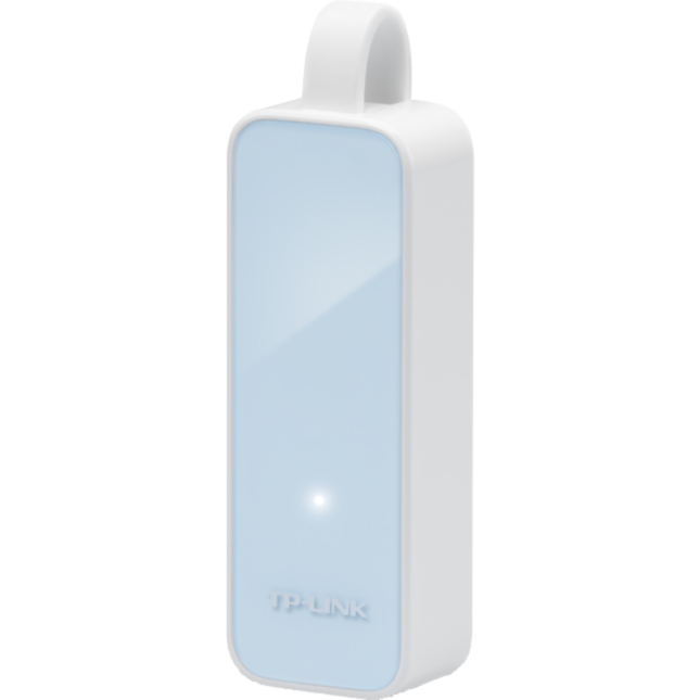 TP-Link USB 2.0 Adapter, USB-A Stecker > RJ-45 Buchse, weiß, 10/100Mbit/s