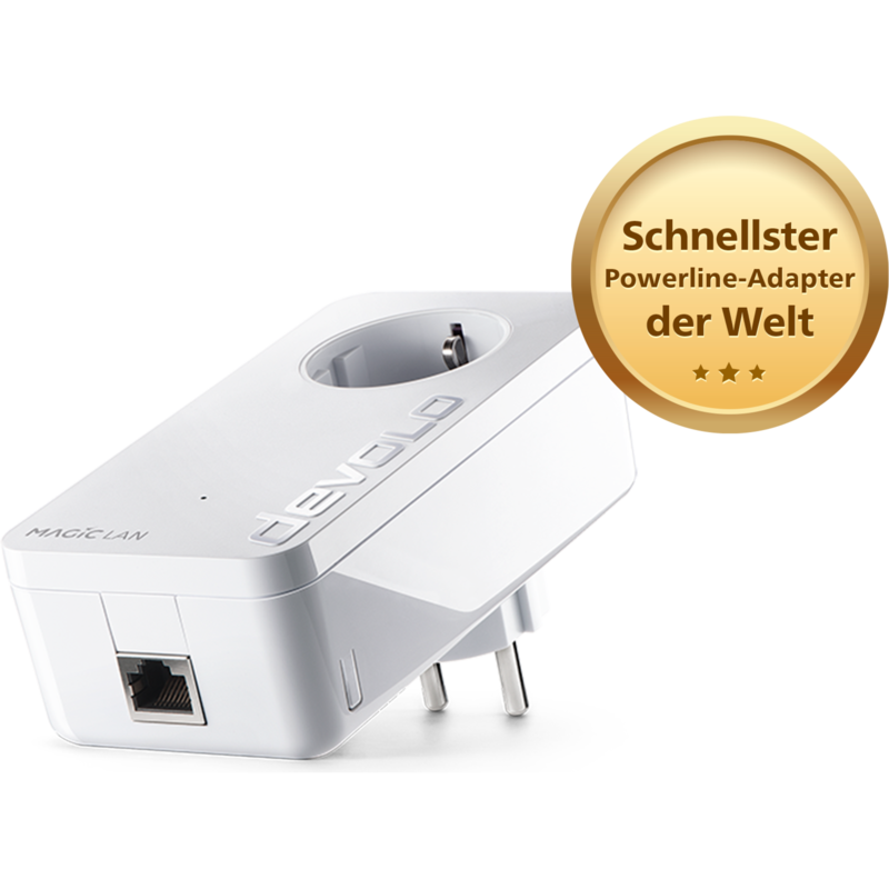 devolo Magic 2 LAN Ergänzungsadapter 1-1-1 Powerline