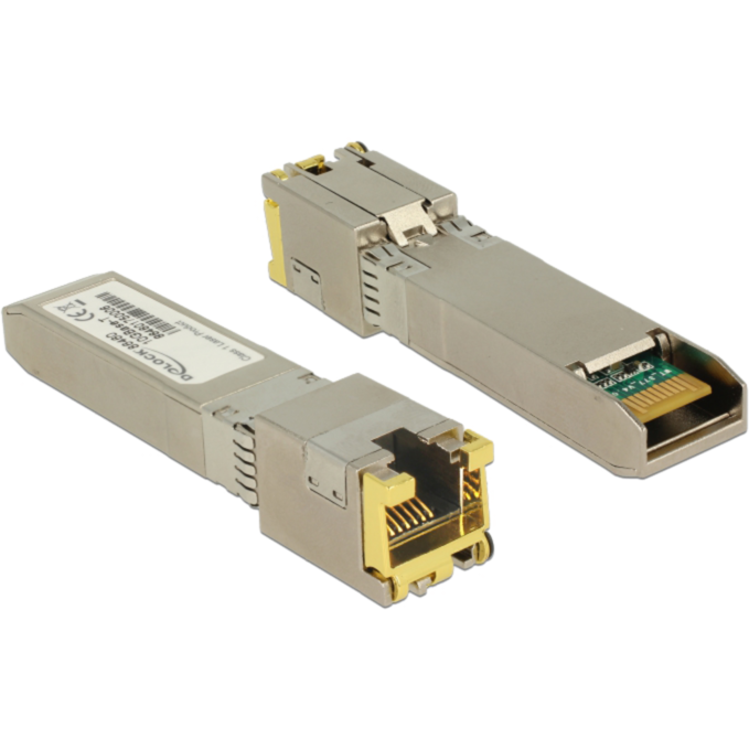 DeLOCK Adapter SFP+ Modul 10GBase-T > RJ-45