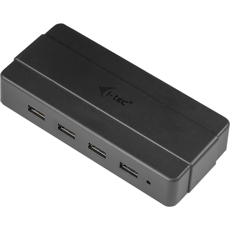 i-tec USB 3.0 Advance Charging HUB 4port USB-Hub, schwarz