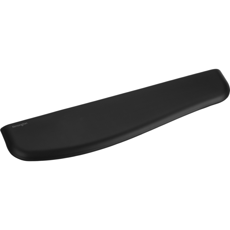 Kensington ErgoSoft Handgelenkauflage, schwarz, für flache Tastaturen