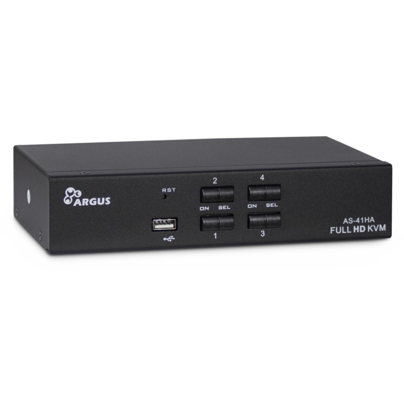 Inter-Tech KVM Switch AS-41HA HDMI KVM-Switch