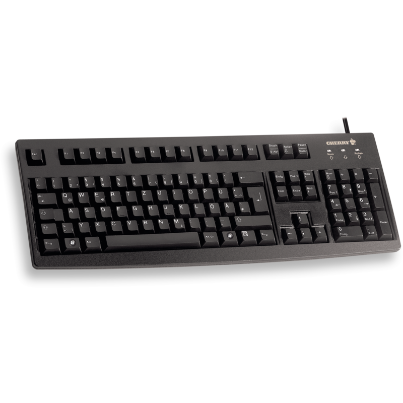 CHERRY Business Line G83-6104 Tastatur, schwarz, Gebraucht