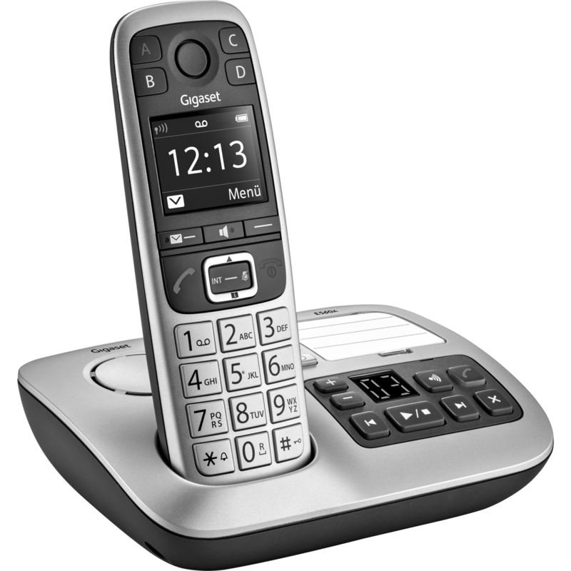 Gigaset E560 A analoges Telefon, grau