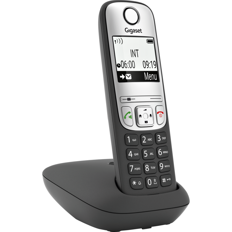 Gigaset A690 analoges Telefon, schwarz, DECT