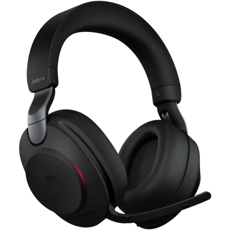 Jabra Evolve2 85 Headset, schwarz, Stereo, Microsoft Teams, USB-C