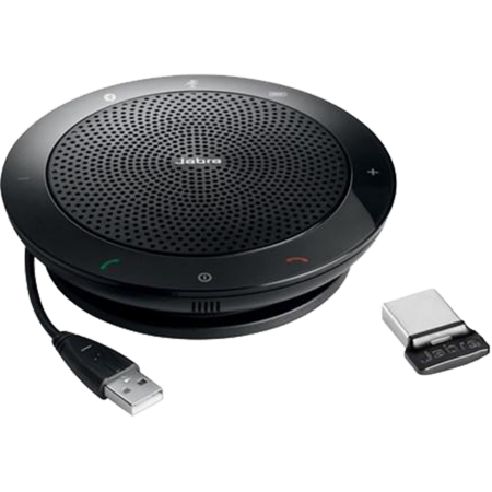 Jabra SPEAK 510+ UC Freisprechlösung, schwarz, Bluetooth 3.0