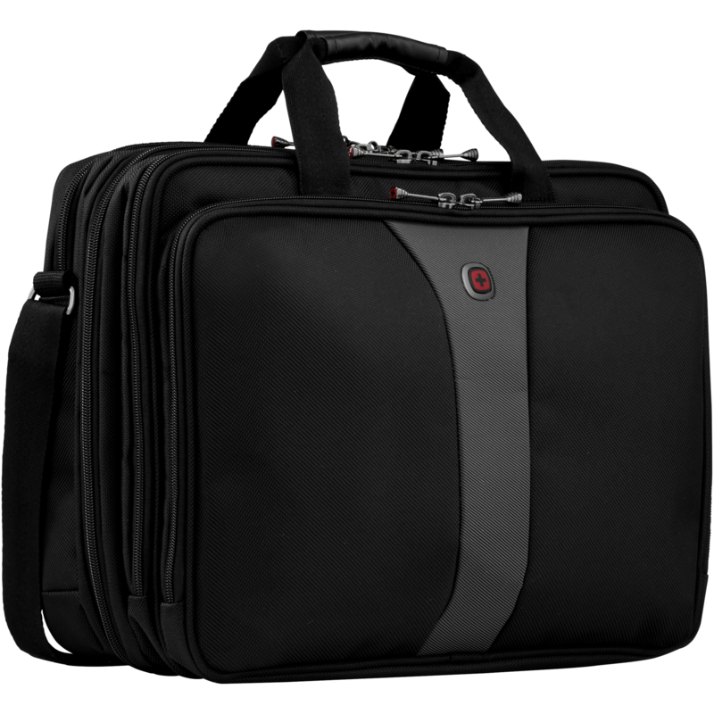 Wenger Legacy 17 Notebooktasche, schwarz, bis 43,2 cm (17")