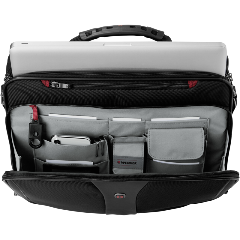 Wenger Legacy 16 Notebooktasche, schwarz, bis 40,6 cm (16"), Gebraucht