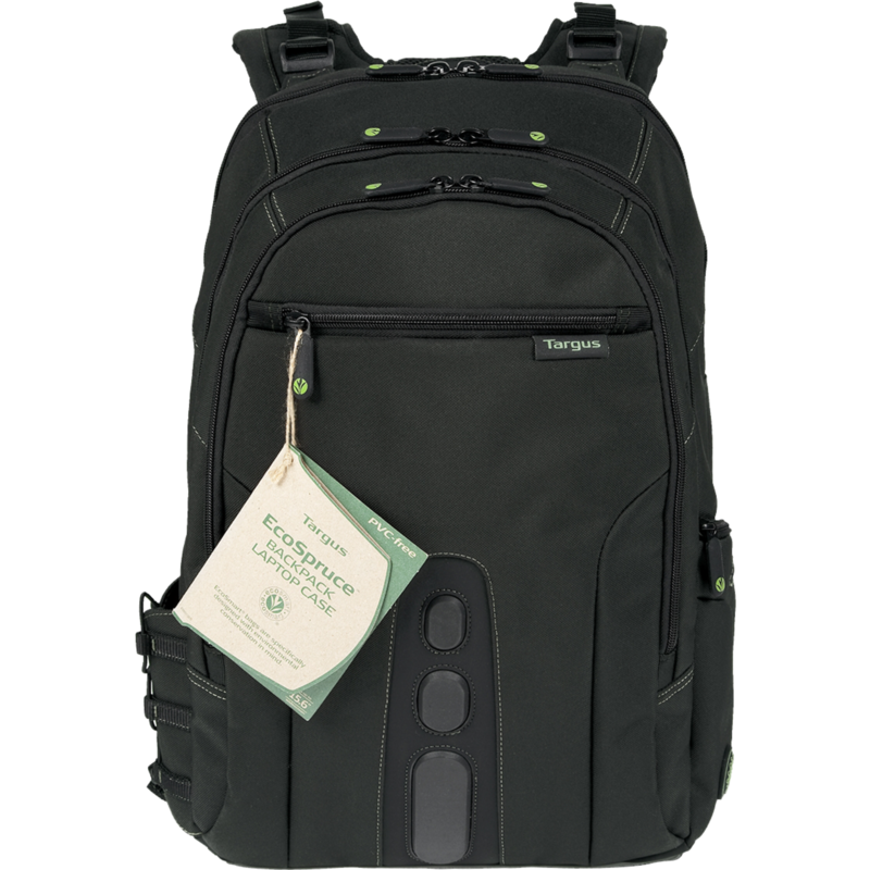 Targus EcoSpruce Rucksack, schwarz, bis 39,6 cm (15,6")