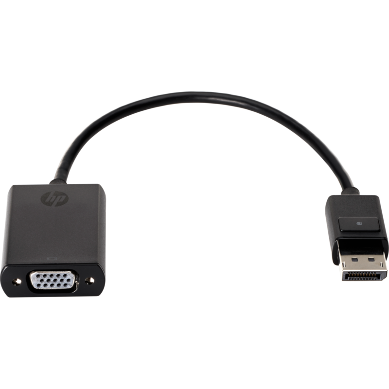 HP Adapter DisplayPort Stecker > VGA Buchse, schwarz