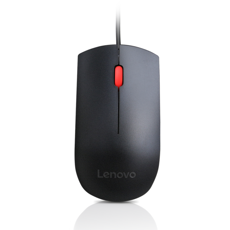 Lenovo Essential USB-Maus, schwarz