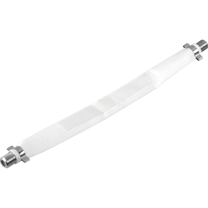goobay Fensterdurchführung LNB Kabel, weiß, 18 cm