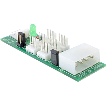 DeLOCK Verteiler 6x Lüfter 5V/12V Adapter