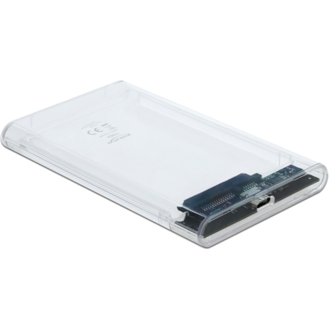 DeLOCK Externes Gehäuse für 2.5" SATA HDD / SSD mit SuperSpeed USB 10 Gbps (USB