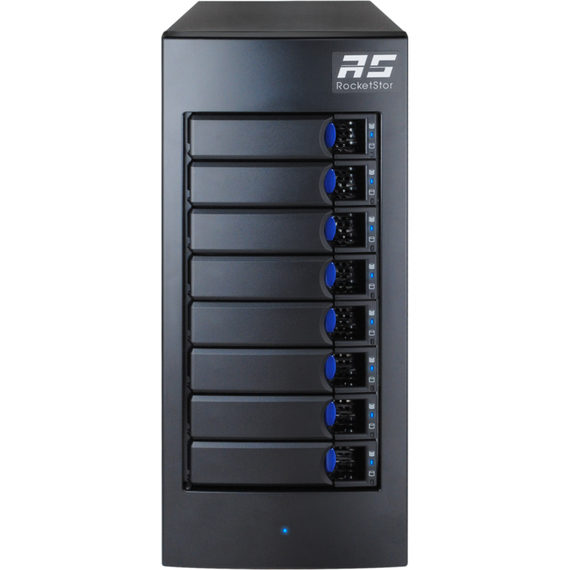 HighPoint RocketStor 6628A Laufwerksgehäuse, schwarz