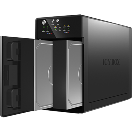 ICY BOX IB-RD3620SU3 Laufwerksgehäuse, schwarz, Gebraucht