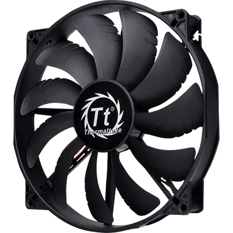 Thermaltake Pure 20 200x200x30 Gehäuselüfter, schwarz