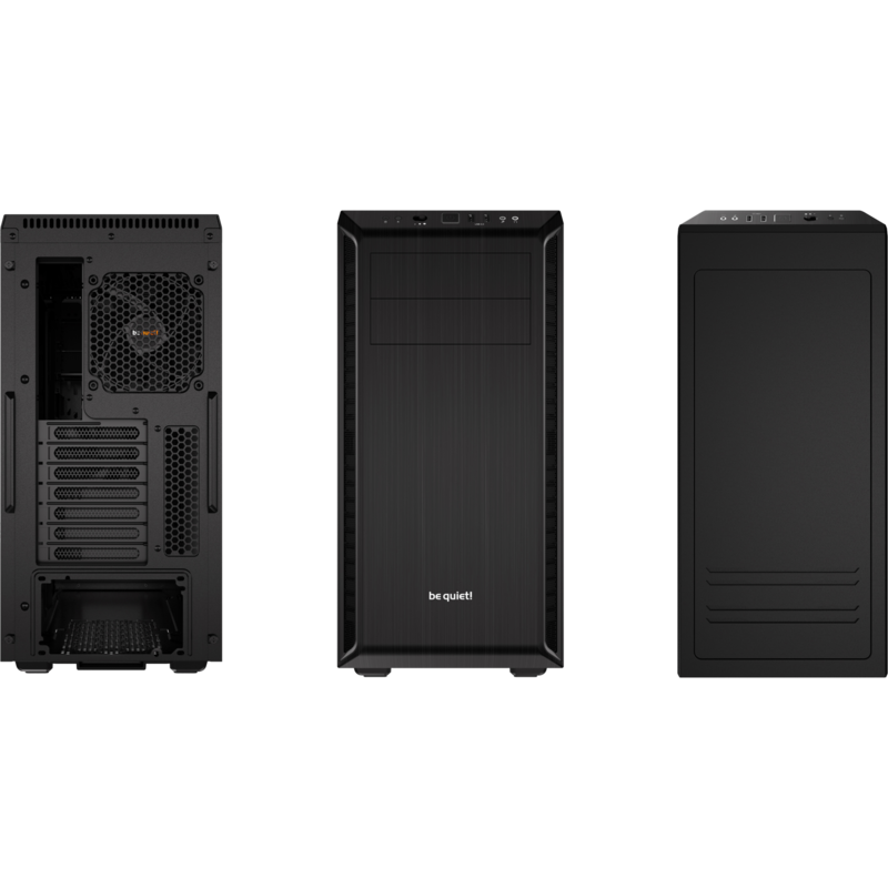 be quiet! PURE BASE 600 Tower-Gehäuse, schwarz, Gebraucht
