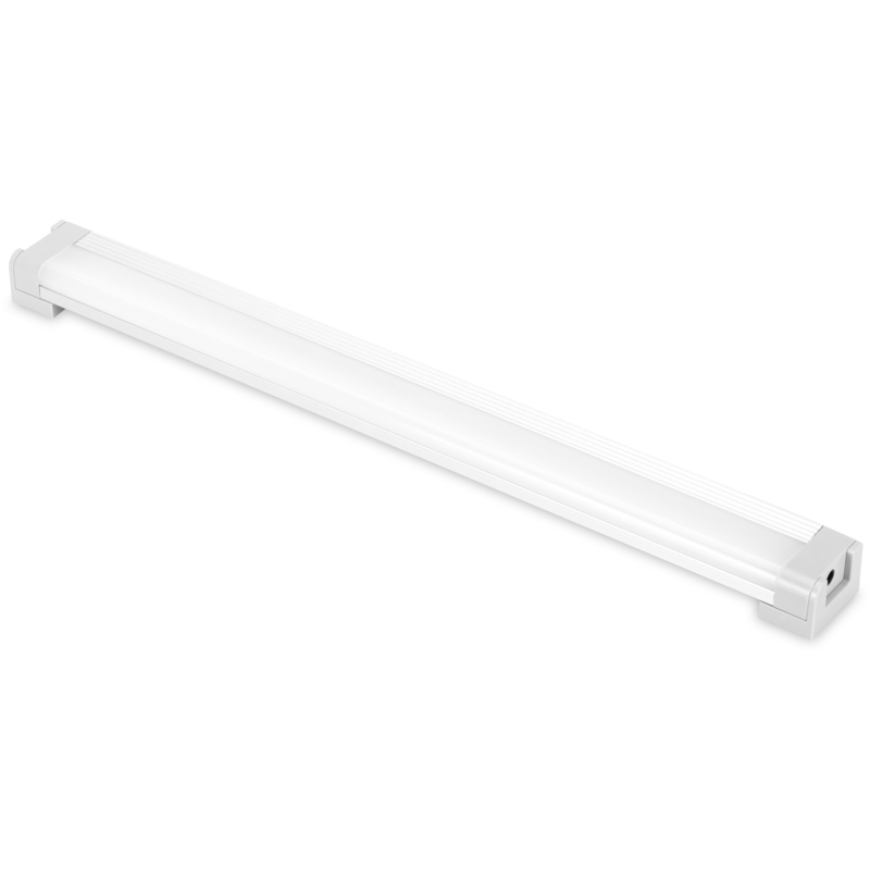 Digitus LED Schrankbeleuchtung 19" LED-Leiste, weiß/grau