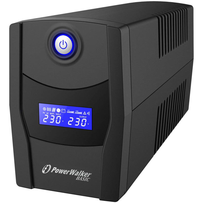 BlueWalker PowerWalker Basic VI 600 STL USV, schwarz