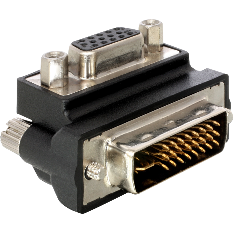 DeLOCK Adapter VGA-Buchse auf DVI-I-Stecker