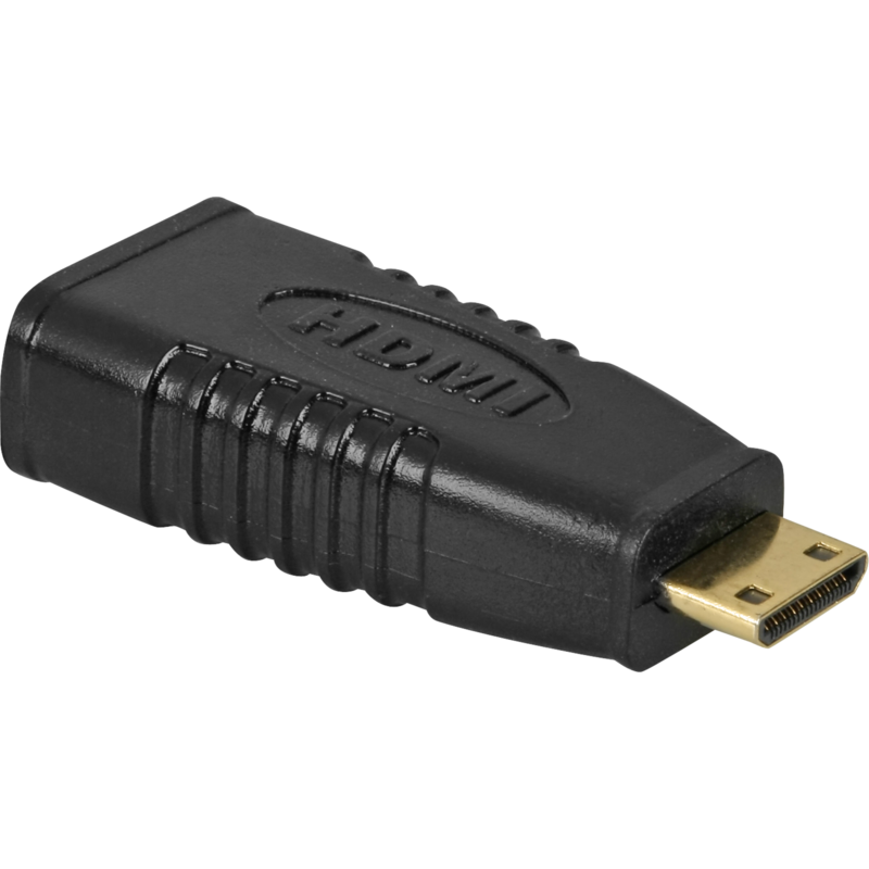 goobay Adapter HDMI auf Mini-HDMI, schwarz