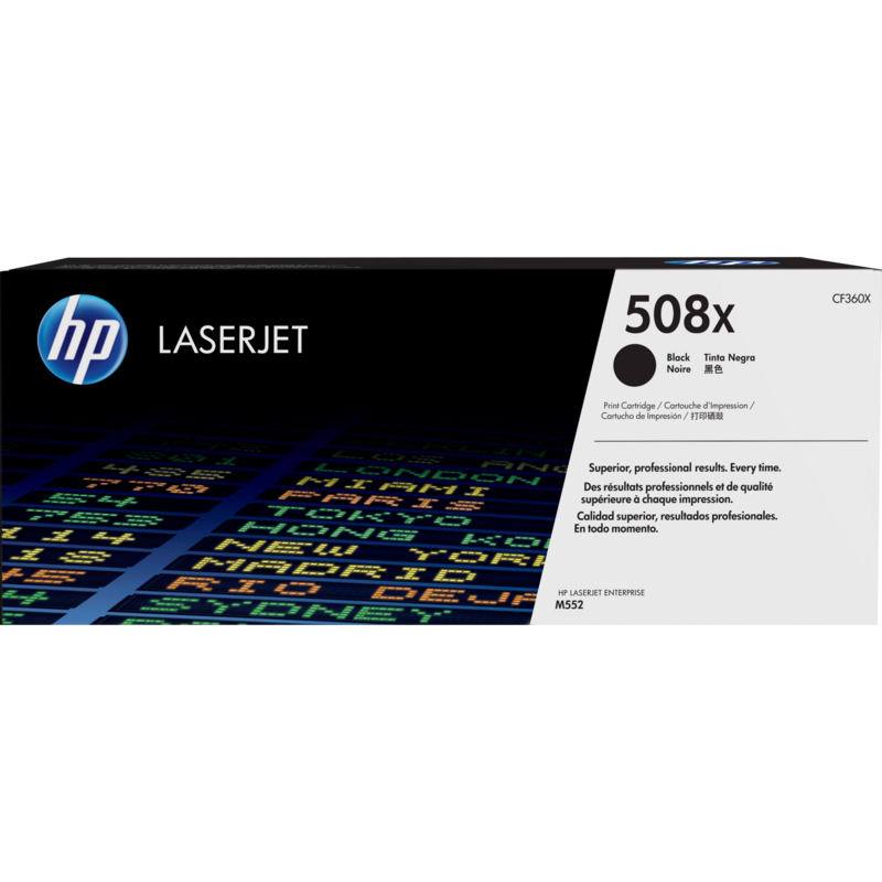 HP Toner schwarz 508X (CF360X)