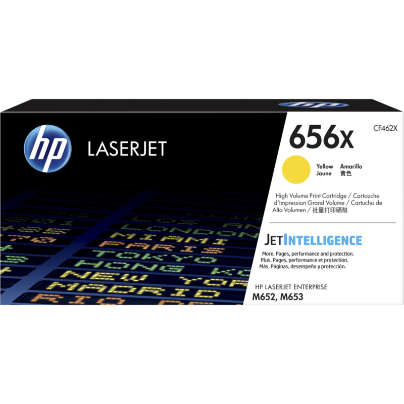 HP Toner gelb 656X (CF462X)